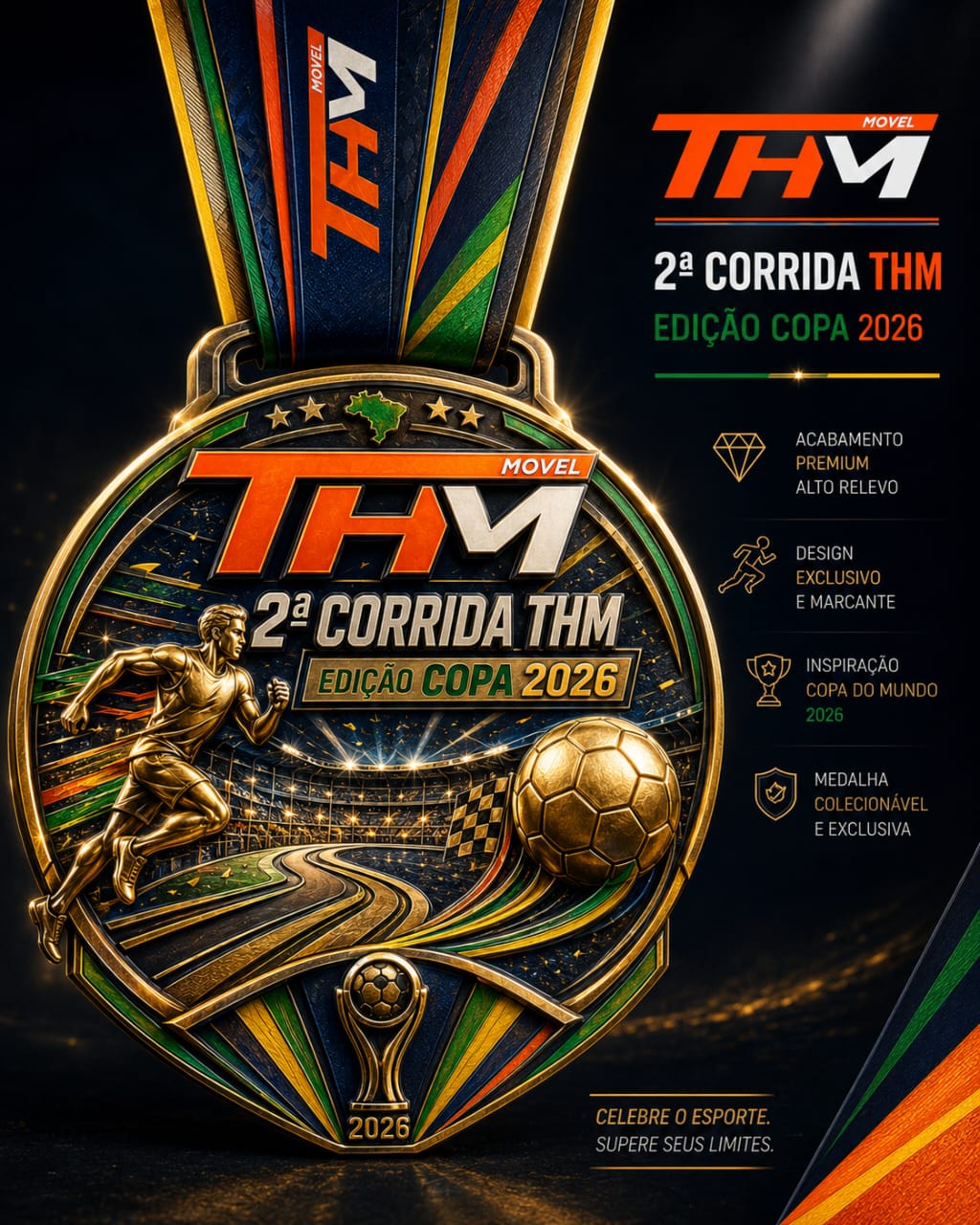 Medalha oficial do 2º Treinão THM